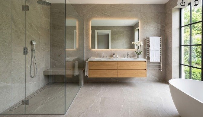 Porcelain Bathroom Tiles Lewisham